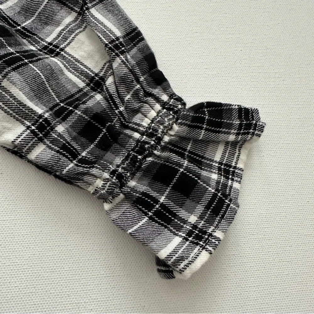 Gap Kids Long Sleeve Plaid Dress Size XS (4/5) Little Girls